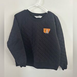 University of Findlay Oilers NCAA Women’s Quilted Sport Crewneck Sweatshirt Med